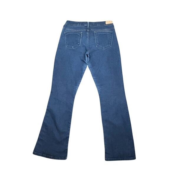 CLUBE Jeans Luigi Bertolli Flare Leg Stretchy Dark Wash SZ EU 42 = US 16 - Picture 2 of 12